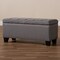 Baxton Studio Fera Gray Upholstered Storage Ottoman 154-9274 - alternate 7